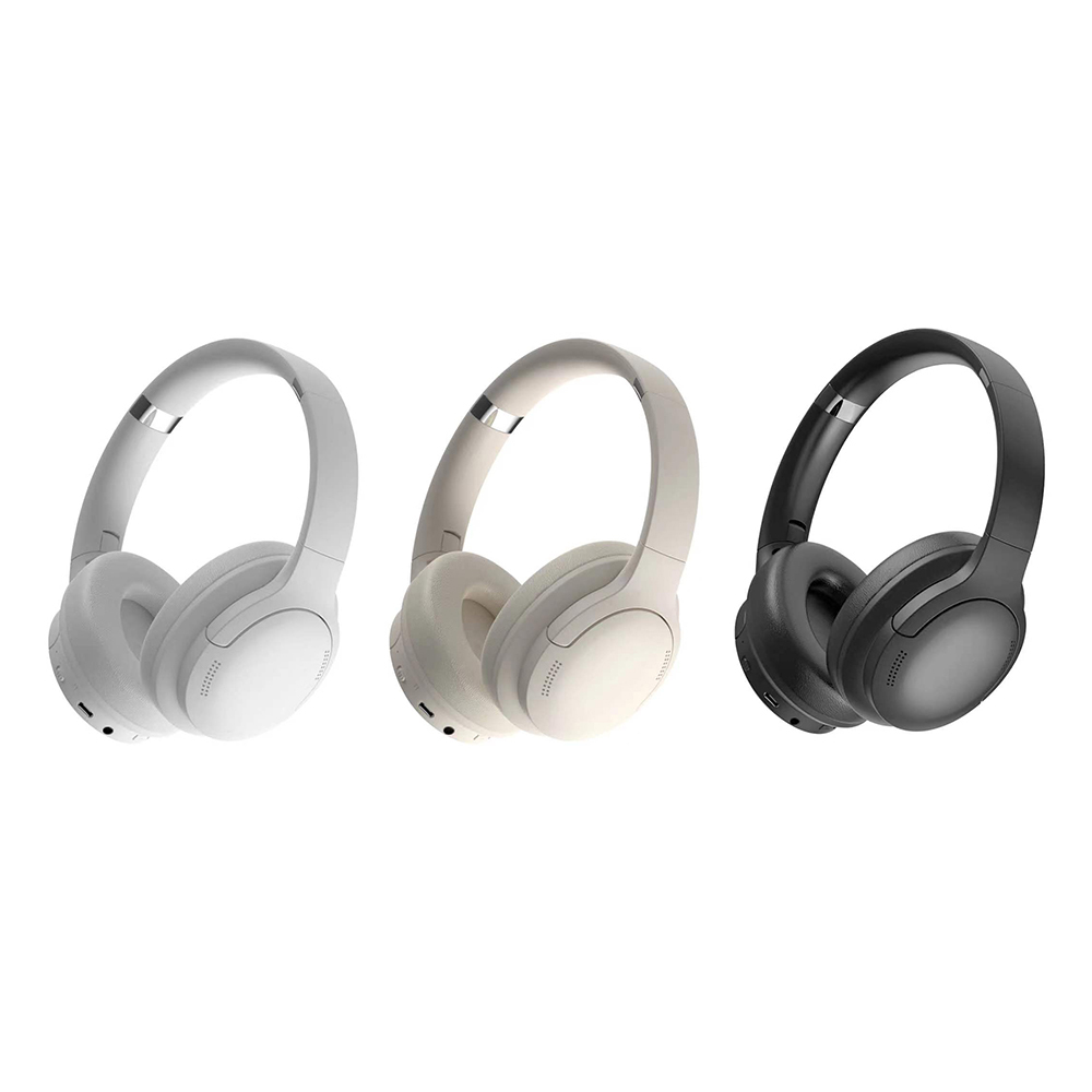 Rambotech Noise Cancelling Headphones Bluetooth Headset with Noise Cancelling Microphone Reduction Earphone With LED ANC40