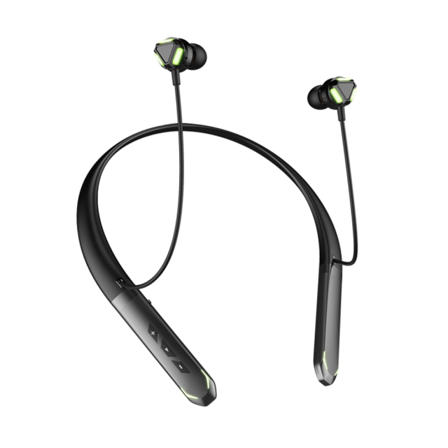 Custom Wireless In-Ear Gaming Headset ENC Noise Cancelling Stereo Bluetooth Earphone Headphone with Lights for Gamer GD17