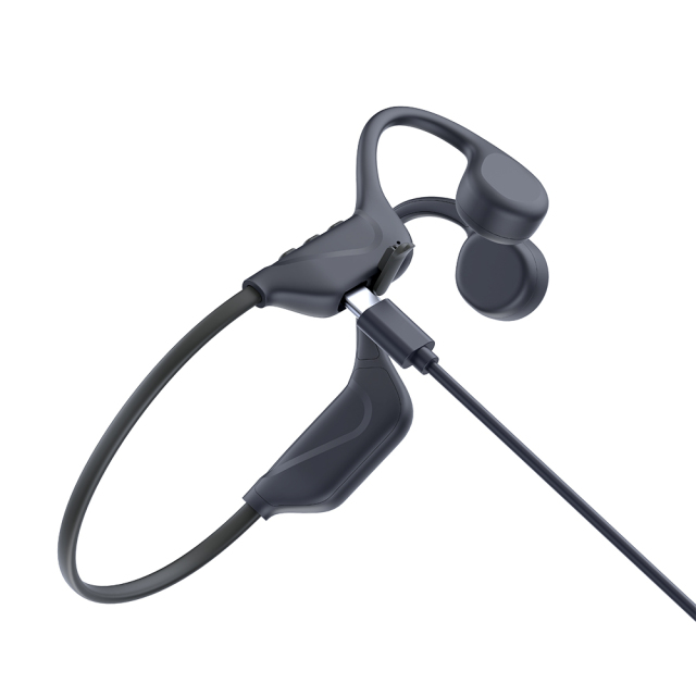 Outdoor BT Bone Conduction Wireless Headset Audio Earbuds Earhook IPX4 Waterproof Earpiece Sport Wireless for Gym GC18