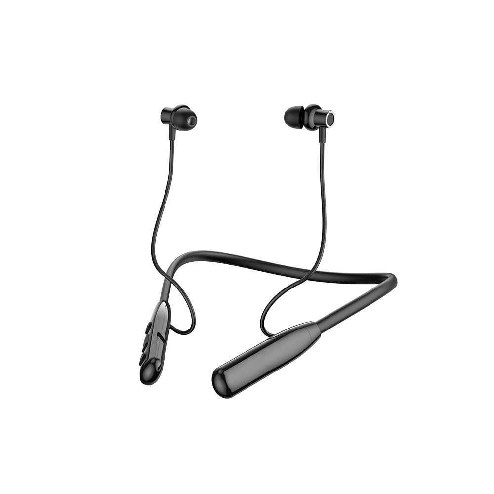 Magnetic Bass Neckband Sport Earphones BT 5.3 Wireless Earbuds With Mic Stereo Fast Charging Support Huge 500mAh Battery RD17