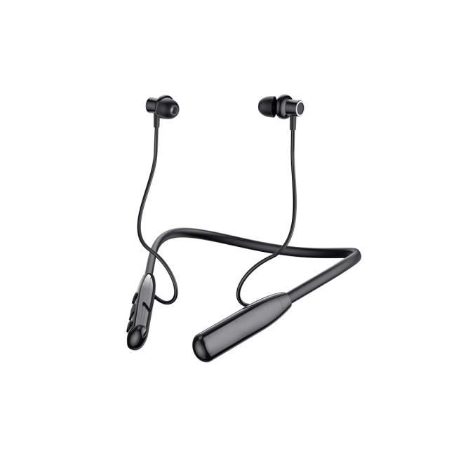 Magnetic Bass Neckband Sport Earphones BT 5.3 Wireless Earbuds With Mic Stereo Fast Charging Support Huge 500mAh Battery RD17