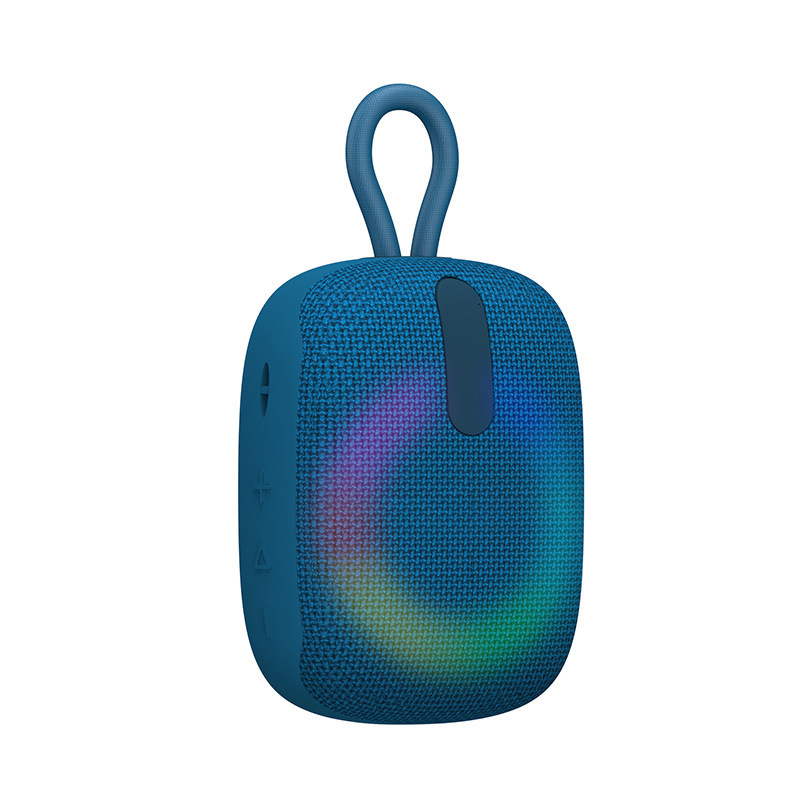 Rambotech Portable RGB Bluetooth Speaker IPX7 Waterproof Outdoor Riding Wireless Bluetooth Audio Gift Fabric Speaker Card M15