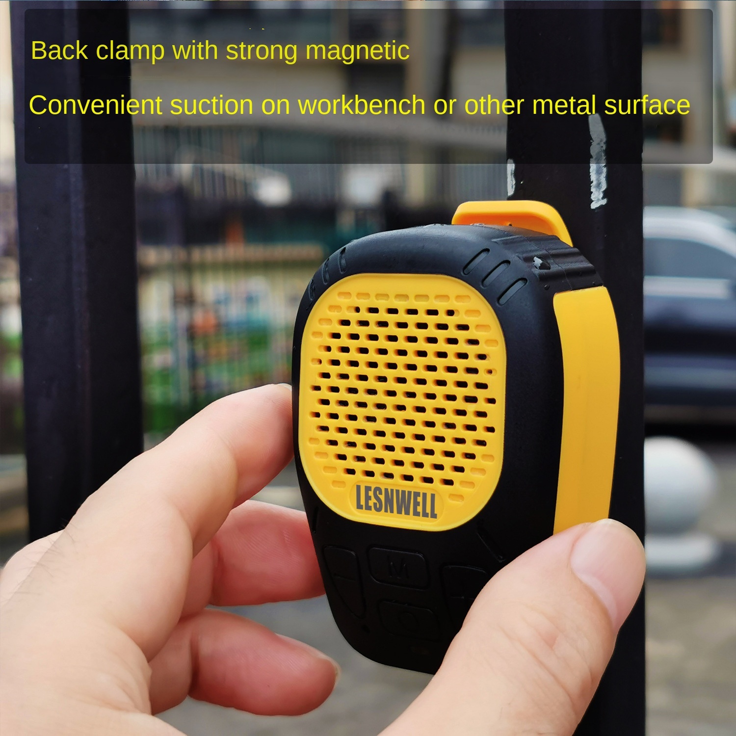 Riding Running Outdoors Sports Portable Back Splint Bluetooth Speaker Support TF Card Ultra-Long Life Battery WS1