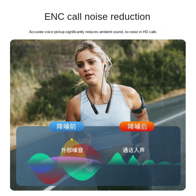 Private Model Bluetooth Headset Neck Hanging Wireless E-Commerce Southeast Asia Low Price 2025 New Ultra-Long Life Battery Y9