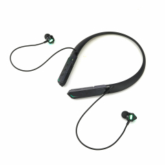 Rambotech Neck Headphones Wholesale Wireless Headset Low Latency ENC Neckband Gaming Headphones With Lights for Gamer GD16