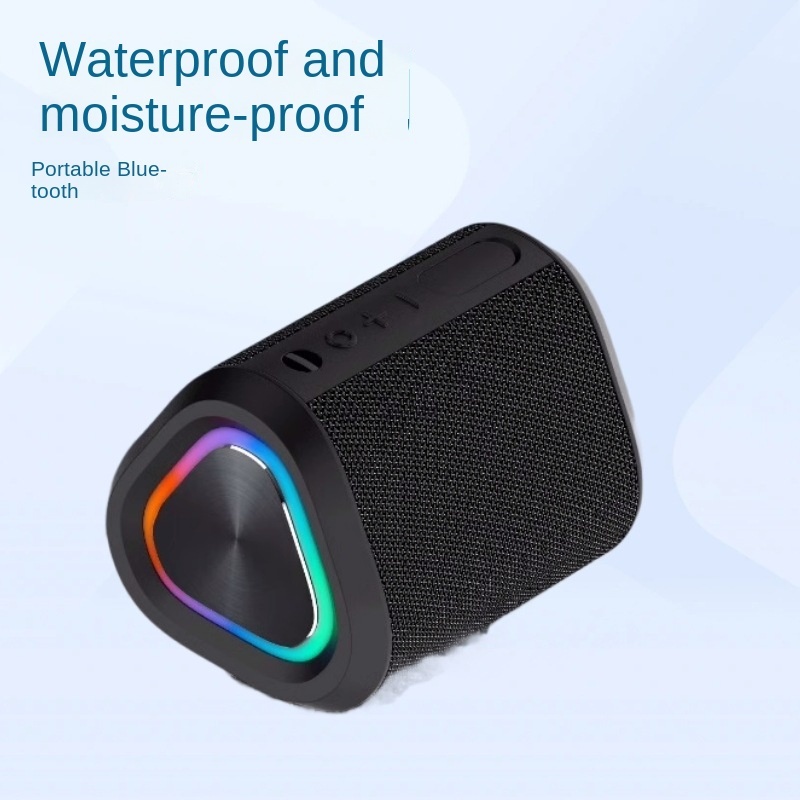 Rambotech Ipx6 Waterproof Bluetooth Speaker Wireless Card Portable Mini Speaker Gift Fabric Outdoor Bluetooth Speaker M12