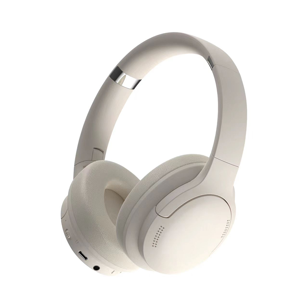 Rambotech Noise Cancelling Headphones Bluetooth Headset with Noise Cancelling Microphone Reduction Earphone With LED ANC40