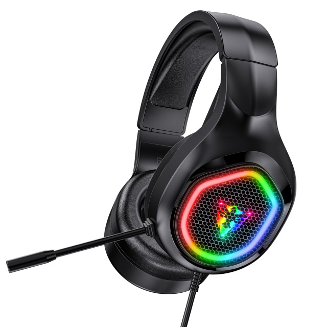 USB Gaming Headset with Microphone for PC Universal Wired Headset for Eating Chicken, Listening to Sounds and Identify Positions G503