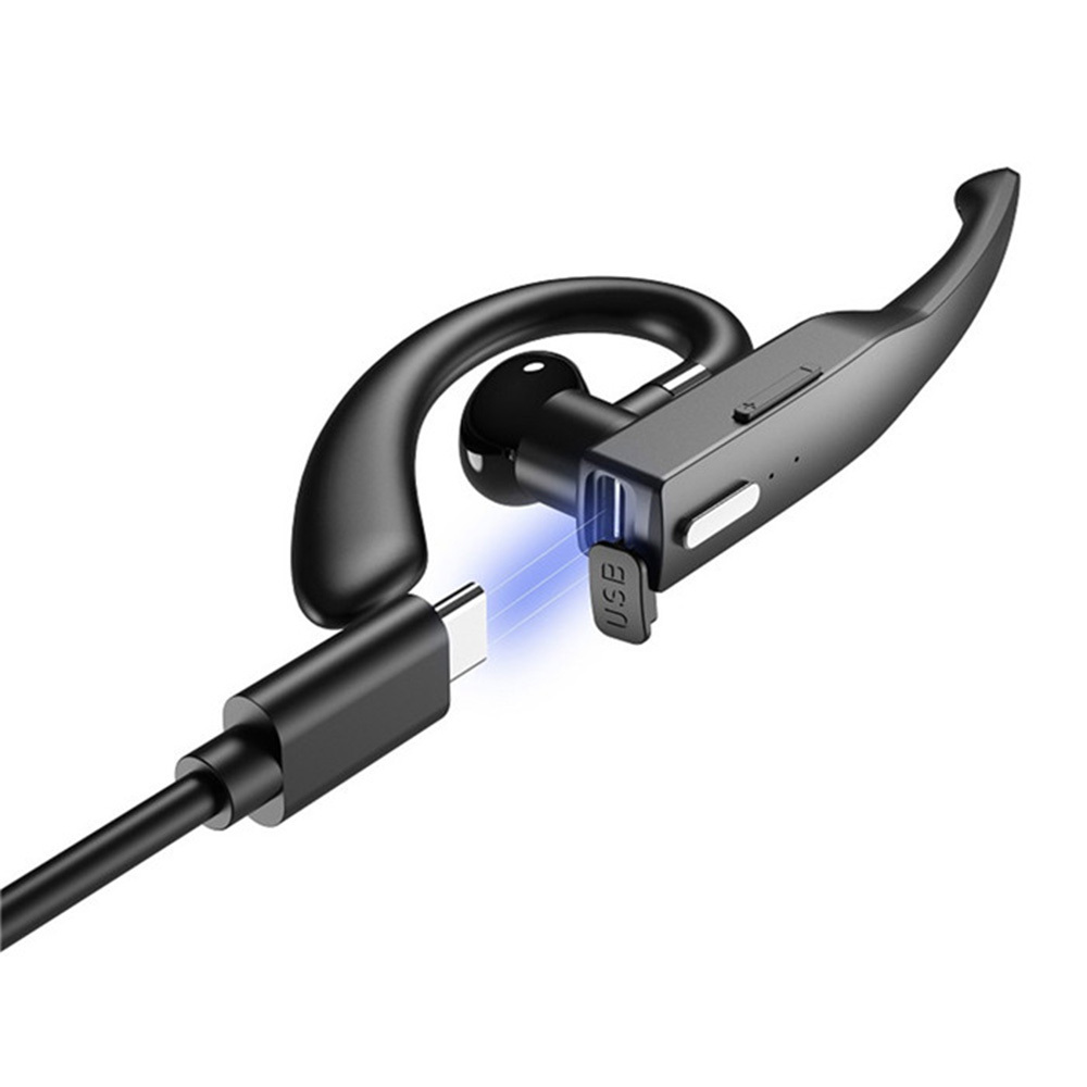 Hot Sale Wireless Single Ear Earhook Wireless Mono Earphone with Mic Single Handsfree for Driving Business Headphone RK51