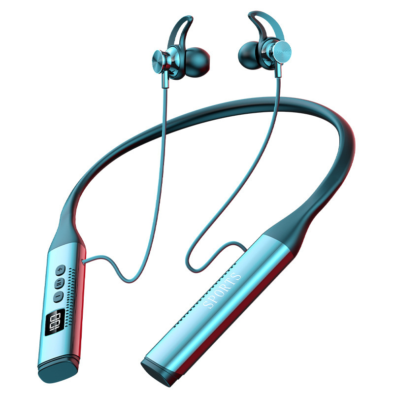 Rambotech bluetooth V5.4 Long Endurance Digital Display Running Bluetooth Headset Sports Headset Factory Private Model Wireless