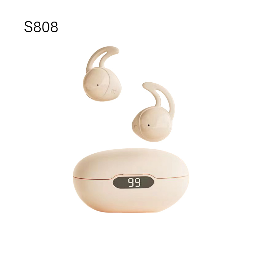 Sleeping Earbuds Small Wireless Sport Mini Intelligent Noise Cancelling Noise Canceling Earphones for Sleep S808