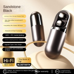 2025 Cross-Border New Massage Stick-Shaped Portable High-Endurance HD Call Bluetooth Headset Comfortable Sleeping Earbuds S13