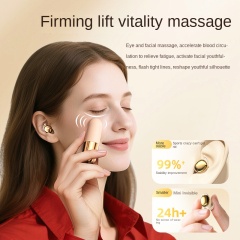 2025 Cross-Border New Massage Stick-Shaped Portable High-Endurance HD Call Bluetooth Headset Comfortable Sleeping Earbuds S13
