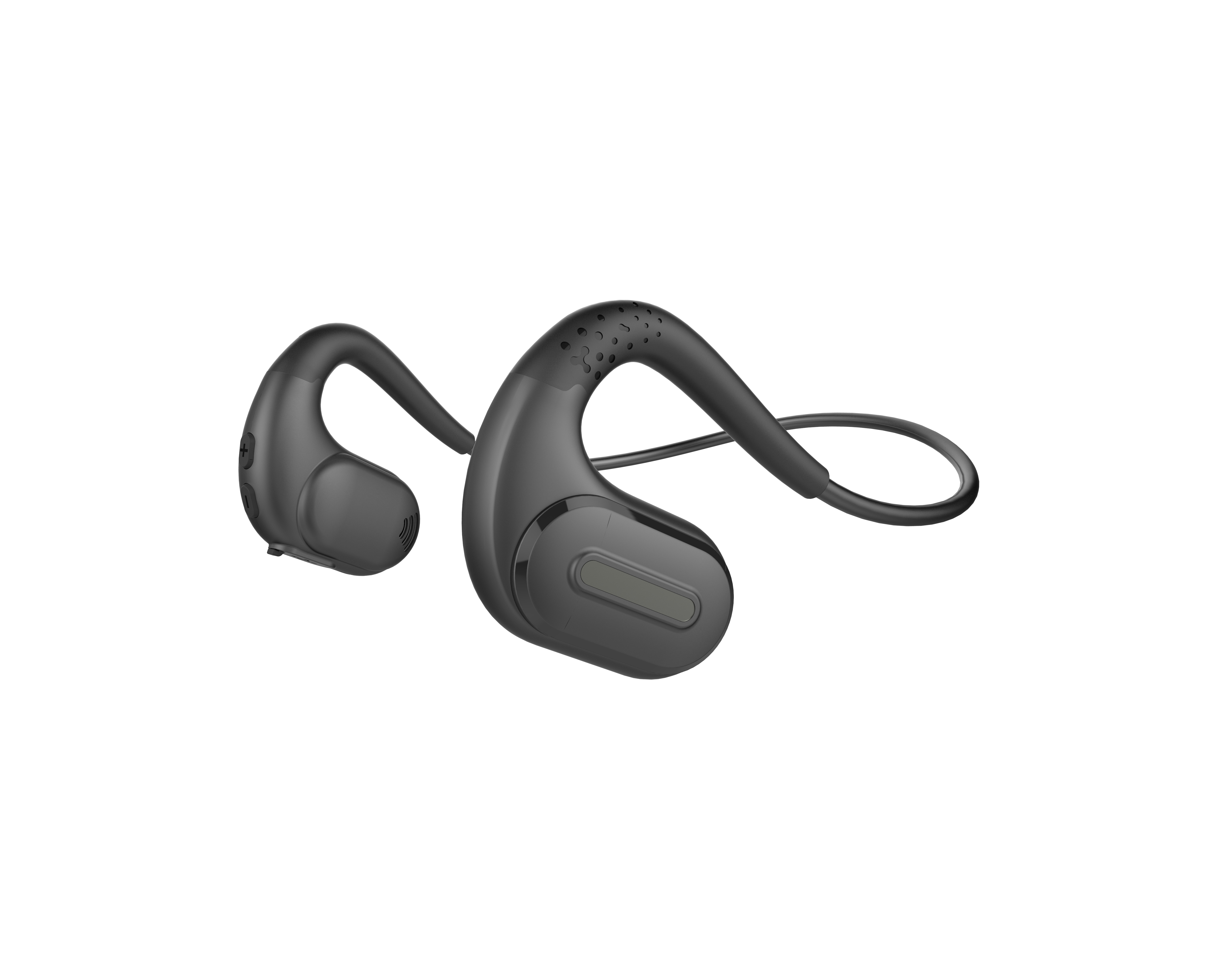 V5.4 Original Swimming Training Headphone Orange Operator Headset With Mic Stick Modern Sound Bone Conduction Hook Earphone AC07