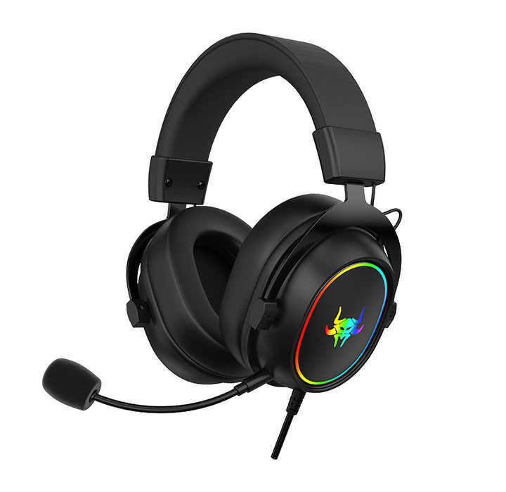 Rambotech Usb7.1 Headset Gaming Headset Computer Cellphone Plug Microphone Subwoofer Gaming Wired Headset G3000W
