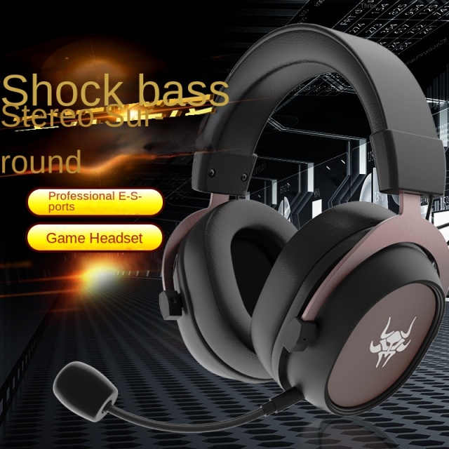 Rambotech Usb7.1 Headset Gaming Headset Computer Cellphone Plug Microphone Subwoofer Gaming Wired Headset G3000W