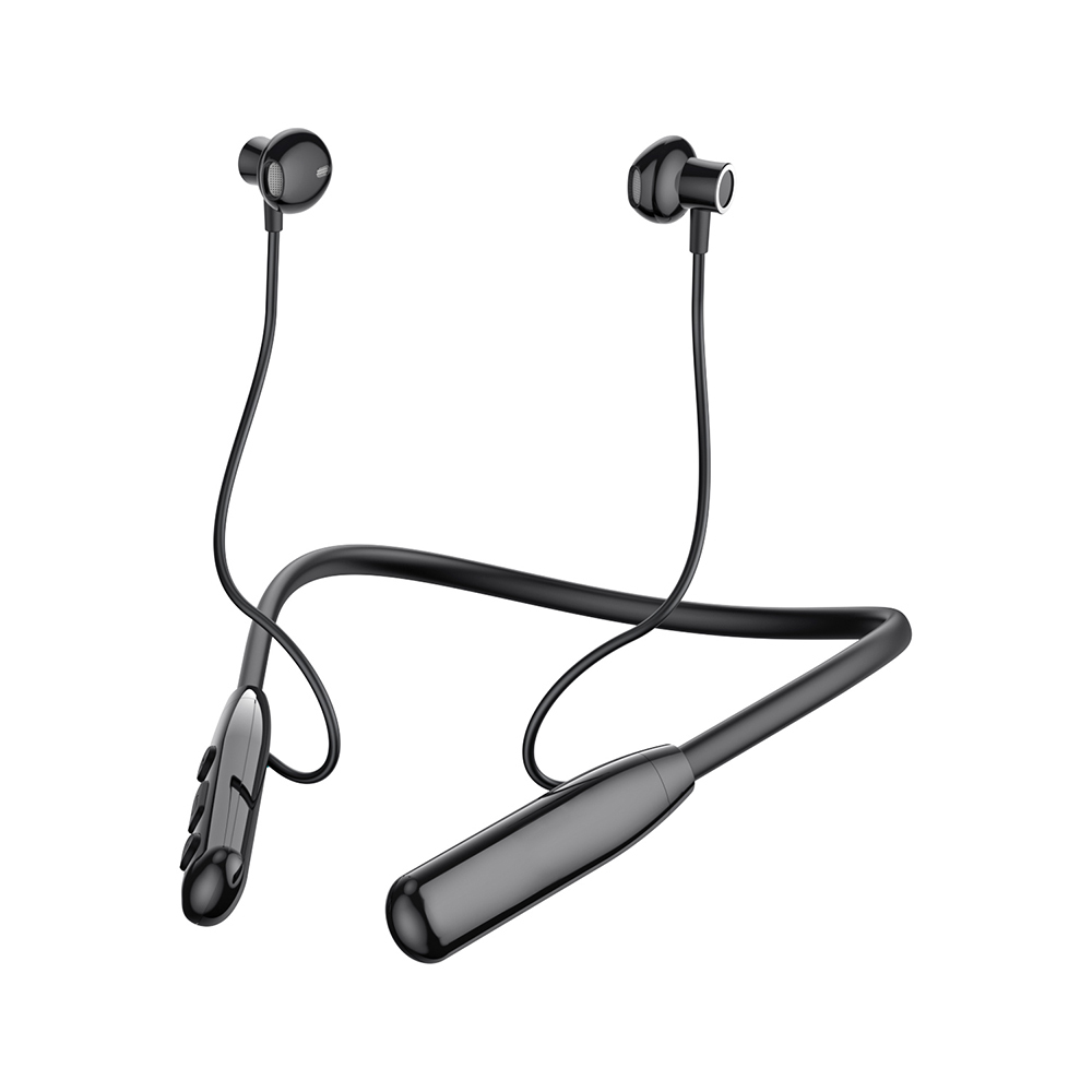 Magnetic Bass Neckband Sport Earphones BT 5.3 Wireless Earbuds With Mic Stereo Fast Charging Support Huge 500mAh Battery RD17