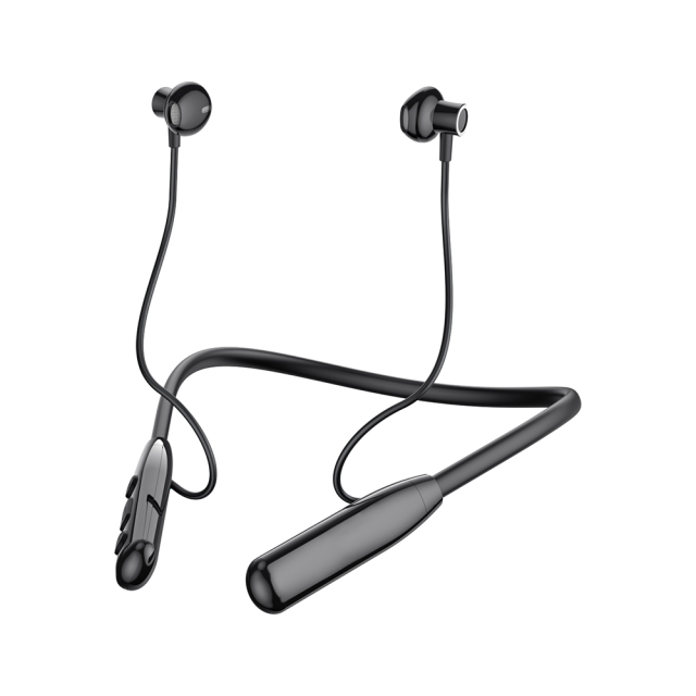 Magnetic Bass Neckband Sport Earphones BT 5.3 Wireless Earbuds With Mic Stereo Fast Charging Support Huge 500mAh Battery RD17