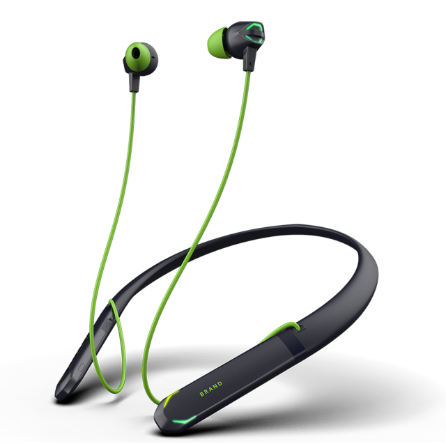 Custom Wireless In-Ear Gaming Headset ENC Noise Cancelling Stereo Bluetooth Earphone Headphone with Lights for Gamer GD17
