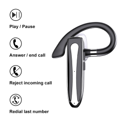 New Wholesale Mini Wireless Headphone Mono BT Headset 5.3 Single Side Earphone With Type-C Charging RK53