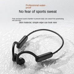 Rambotech Wholesale Hot Sale Bluetooth Headset for Bone Conduction Non In-Ear Wireless Sports Workout Waterproof Sweat-Proof B8