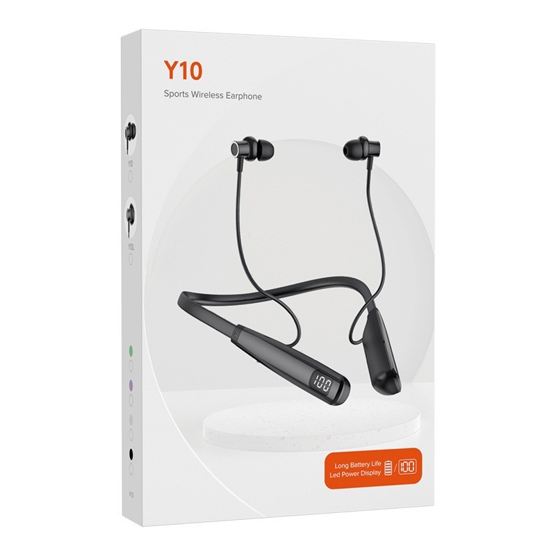 Factory in Stock Ultra-Long Life Battery High Power Bluetooth Headset Wireless Neck Hanging Running Dedicated High Sound Quality