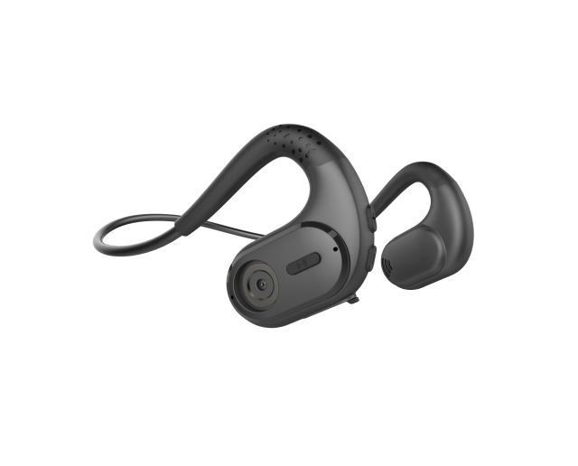 V5.4 Original Swimming Training Headphone Orange Operator Headset With Mic Stick Modern Sound Bone Conduction Hook Earphone AC07