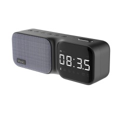 New Arrival Smart Table Alarm Clocks Soothing Sound White Noise Speaker BT 5W Speaker FM Radio Charging Sound Sleep Machine HF16