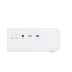 New Arrival Smart Table Alarm Clocks Soothing Sound White Noise Speaker BT 5W Speaker FM Radio Charging Sound Sleep Machine HF16