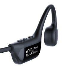 New Arrival LED Display Wireless Bone Conduction Headset 32GB MP3 Sports V5.3 Real Bone Transmission Sports Headphone GC24PRO