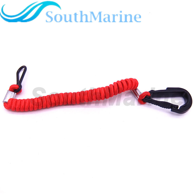 8M0092849 15920T54 15920A54 15920Q54 Emergency Stop Switch Safety Lanyard Cord for Mercury Mercruiser Boat Engine