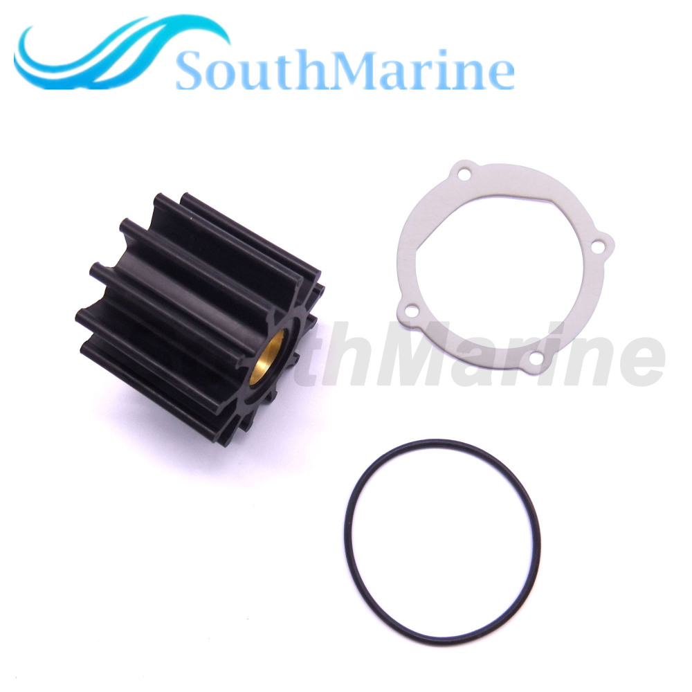 Water Pump Impeller for Johnson 09-812B-1 /for Yamaha 6TA-12457-00 /for Jabsco 13554-0001 13554-0001-P / for Yanmar 119773-42600