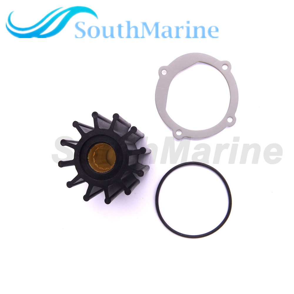 Water Pump Impeller for Johnson 09-812B-1 /for Yamaha 6TA-12457-00 /for Jabsco 13554-0001 13554-0001-P / for Yanmar 119773-42600