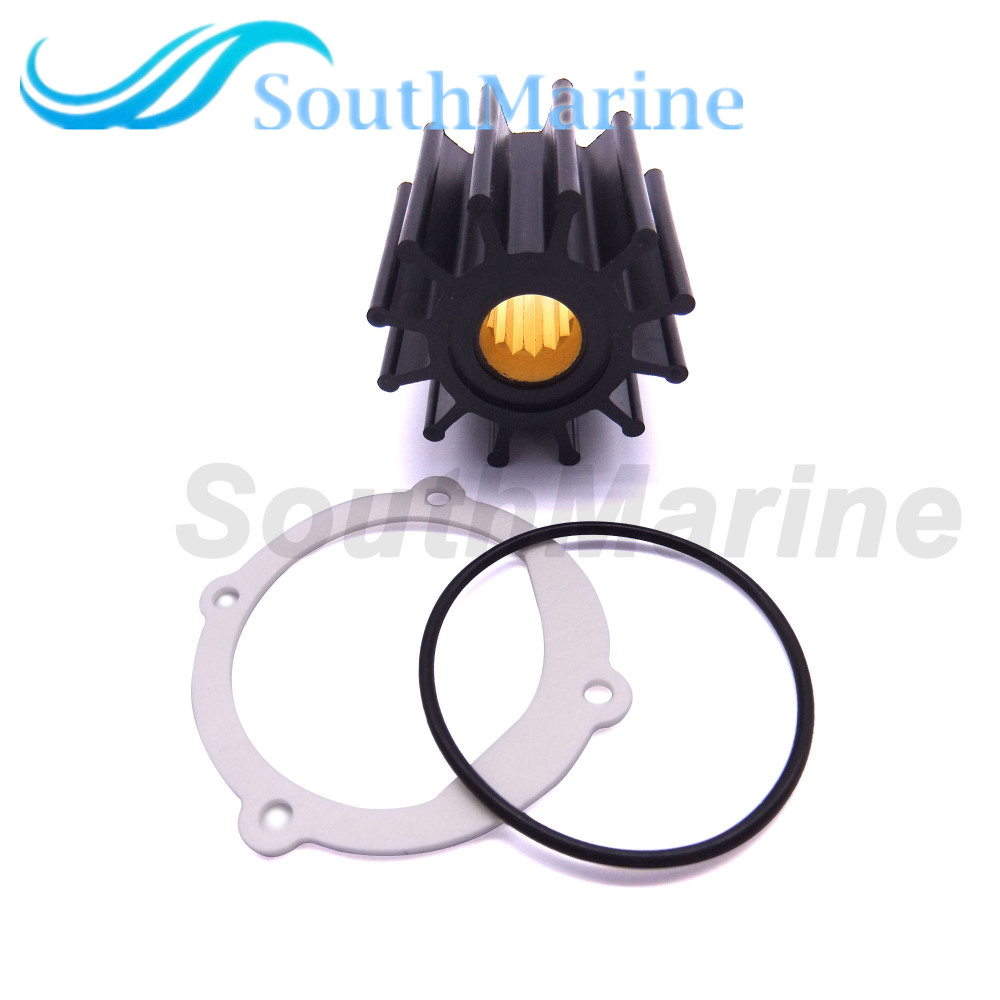 Water Pump Impeller for Johnson 09-812B-1 /for Yamaha 6TA-12457-00 /for Jabsco 13554-0001 13554-0001-P / for Yanmar 119773-42600