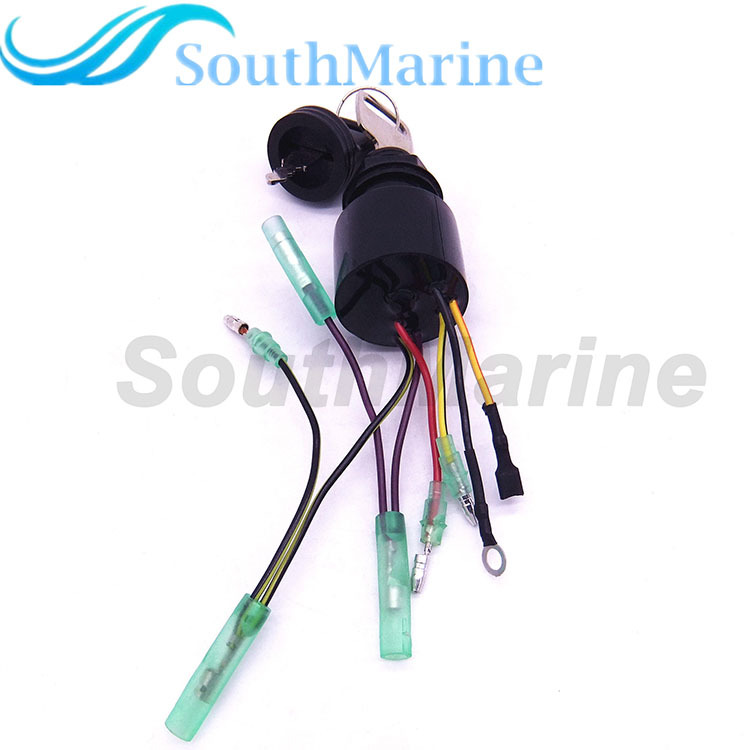 87-17009A5 Boat Motor Ignition Key Switch for Mercury Outboard Motors 3 Position Off-Run-Start, fit Sierra MP51090