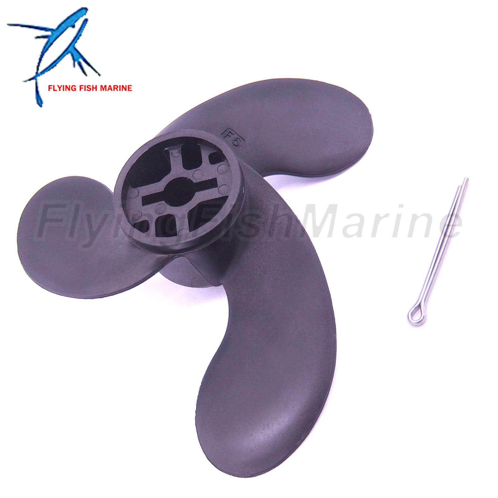 309-64106-0 309641060M Plastic Propeller for Tohatsu Nissan 2.5HP 3.5HP /48-815083A01 for Mercury Mariner /5040021 for Evinrude Johnson OMC BRP 3.3HP