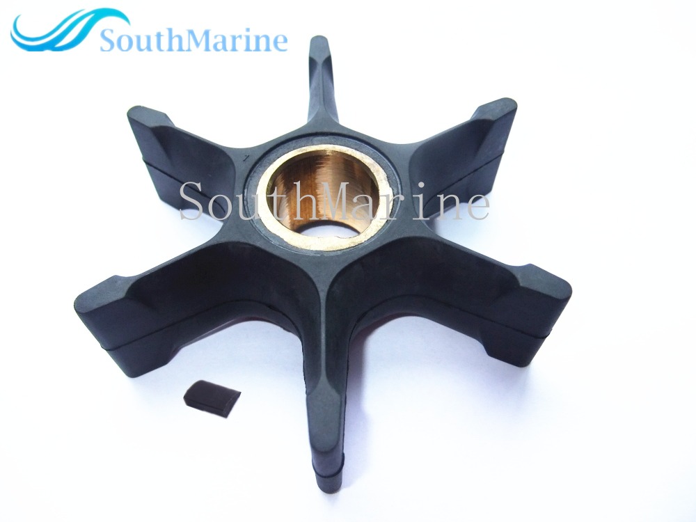Boat Motor Water Pump Impeller with key 0389557 0396725 0432594 0437080 0777820 18-3053 for OMC BRP Johnson Evinrude 40HP 60HP 65HP 70HP 75HP Outboard