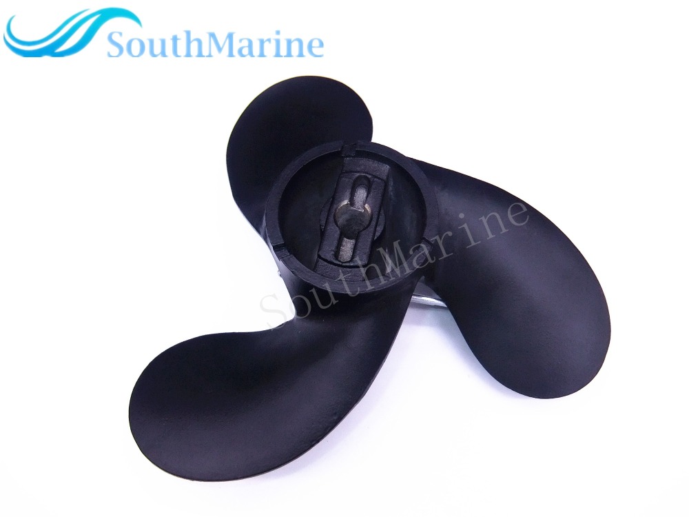 F6 Aluminum Alloy Propeller 309641070M 309W641070M 3F0B645120 for Tohatsu Nissan 2.5HP 3.5HP/ for Mercury 48-815084A02 3.3HP/ for Evinrude Johnson OMC