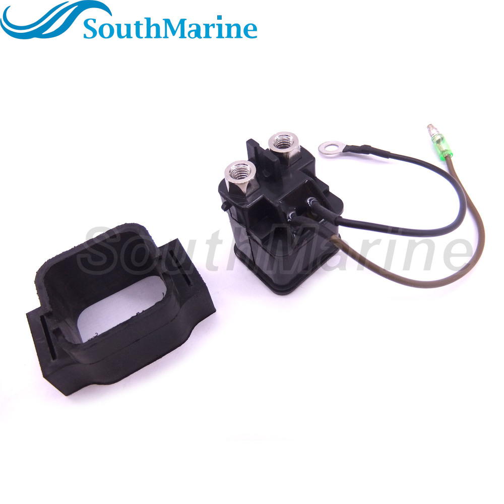 Boat Motor 853809001 881352T 8M0098898 Starter Solenoid/Relay Assy for Mariner Outboard Engine 8HP 9.9HP 25HP 30HP