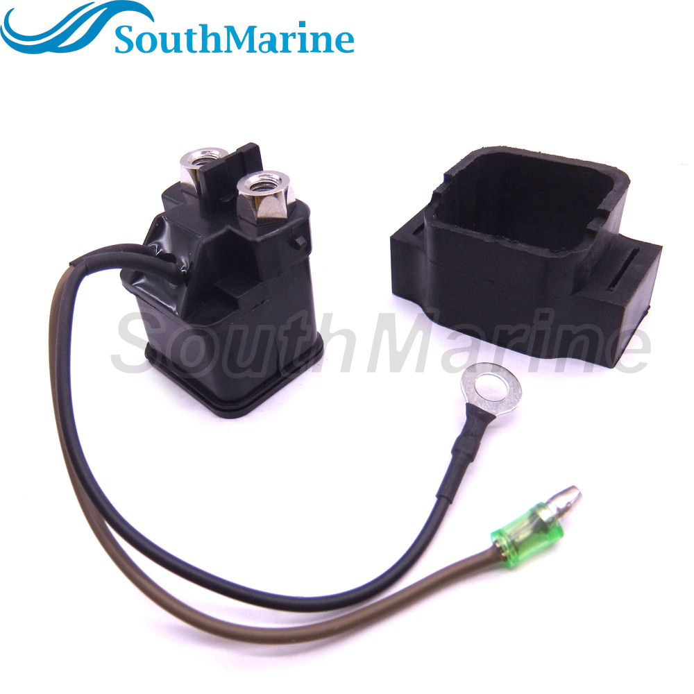 Boat Motor 853809001 881352T 8M0098898 Starter Solenoid/Relay Assy for Mariner Outboard Engine 8HP 9.9HP 25HP 30HP