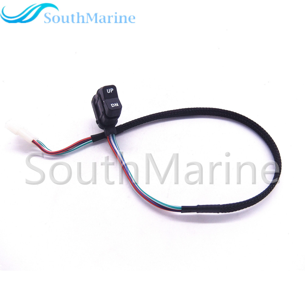 Boat Engine 87-859032T3 859032T 3 Trim & Tilt Switch & Harness for Mercury Outboard Motor Remote Control Box