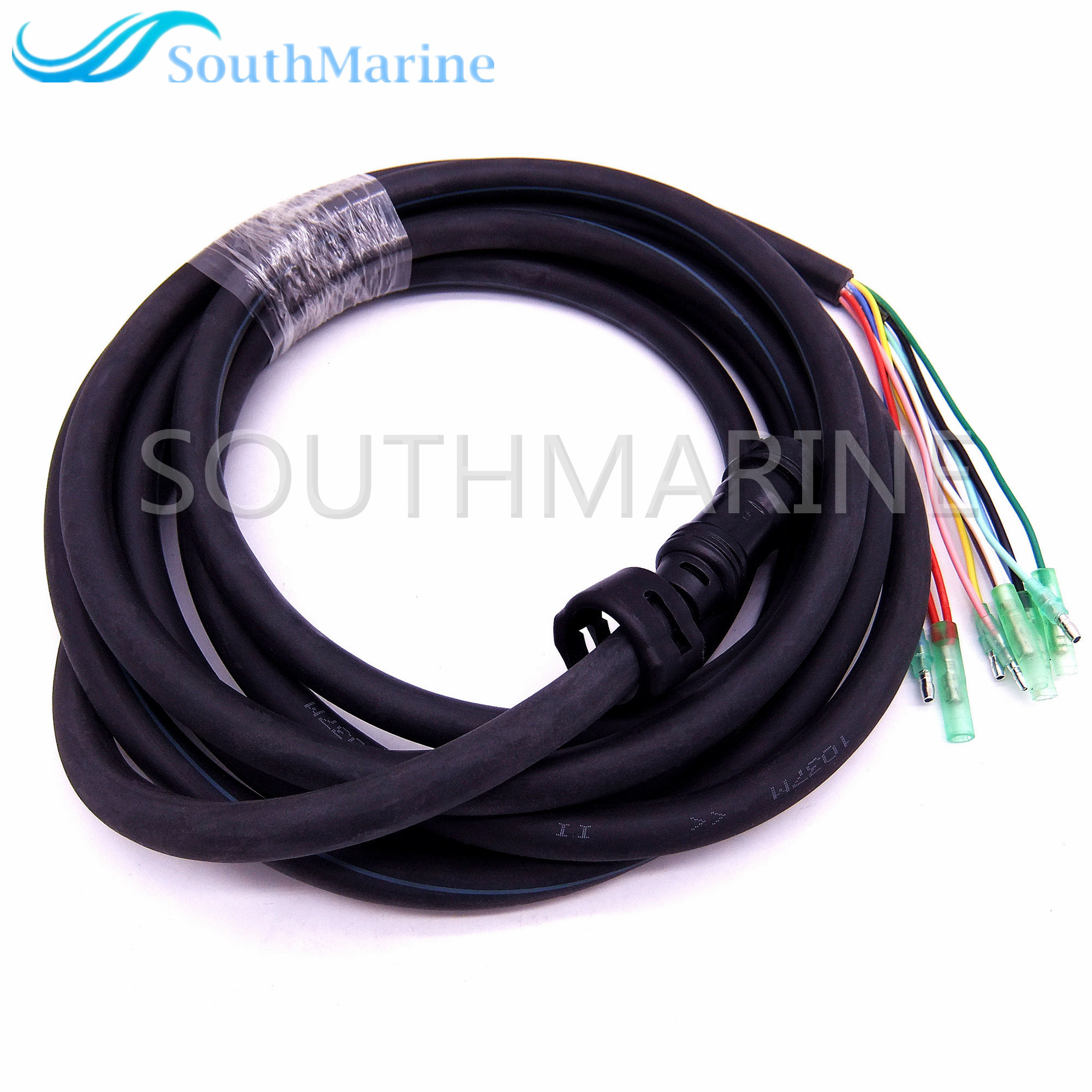 Boat Engine 688-8258A-20 Cable Main Wire Harness for Yamaha Outboard Motor 703 Remote Control Box 10 Pins 16.4FT