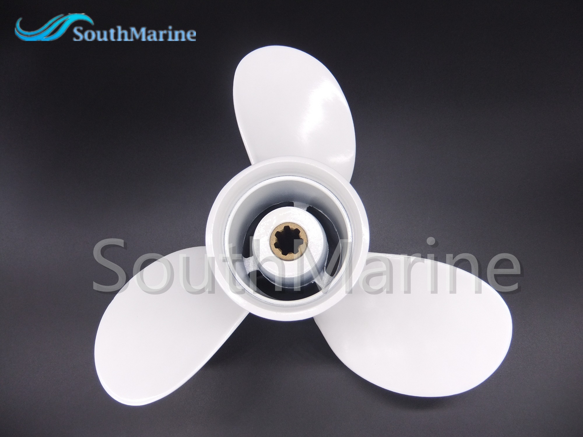 Aluminum Alloy Propeller 8 1/2 x 7 1/2-N for Yamaha 6hp 8hp 9.9hp F6 F8 F9.9 Boat Engines 6G1-45943-00-EL 6G1-45943-00-00 8.5x7.5