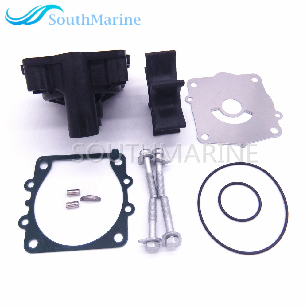 Boat Motor 68V-W0078-00 Water Pump Kit with Housing for Yamaha 115HP F115 Boat Outboard Engine, fits Sierra Marine 18-3523-1