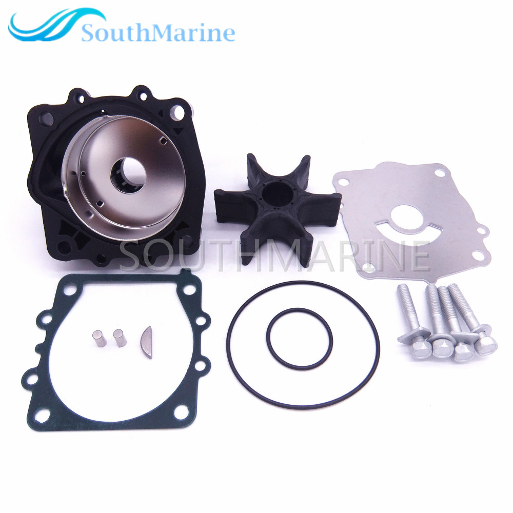 Boat Motor 68V-W0078-00 Water Pump Kit with Housing for Yamaha 115HP F115 Boat Outboard Engine, fits Sierra Marine 18-3523-1