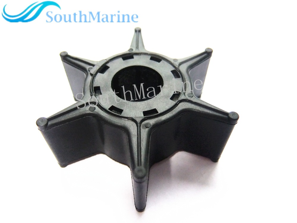 SouthMarine Boat Motor Water Pump Impeller 6L2-44352-00 18-3065 for Yamaha 2-Stroke 20hp 25hp /879128 for Mercury Quicksilver Outboard Engine, 9-45613