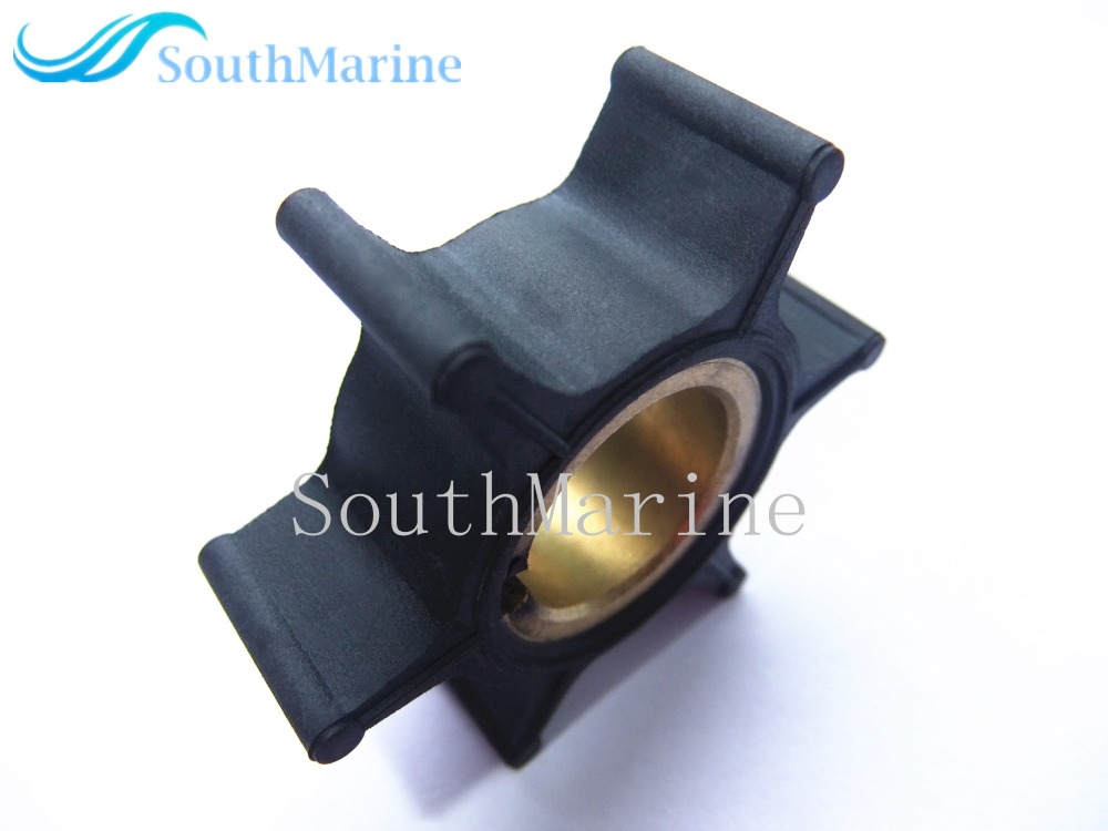 Boat Motor Water Pump Impeller 19210-ZW9-A32 18-32455 for Honda 4 Stroke 8HP 9.9HP 15HP 20HP Outboard Engine (Brass Insert)