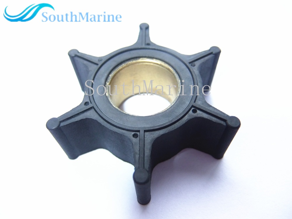 Boat Motor Water Pump Impeller 19210-ZW9-A32 18-32455 for Honda 4 Stroke 8HP 9.9HP 15HP 20HP Outboard Engine (Brass Insert)