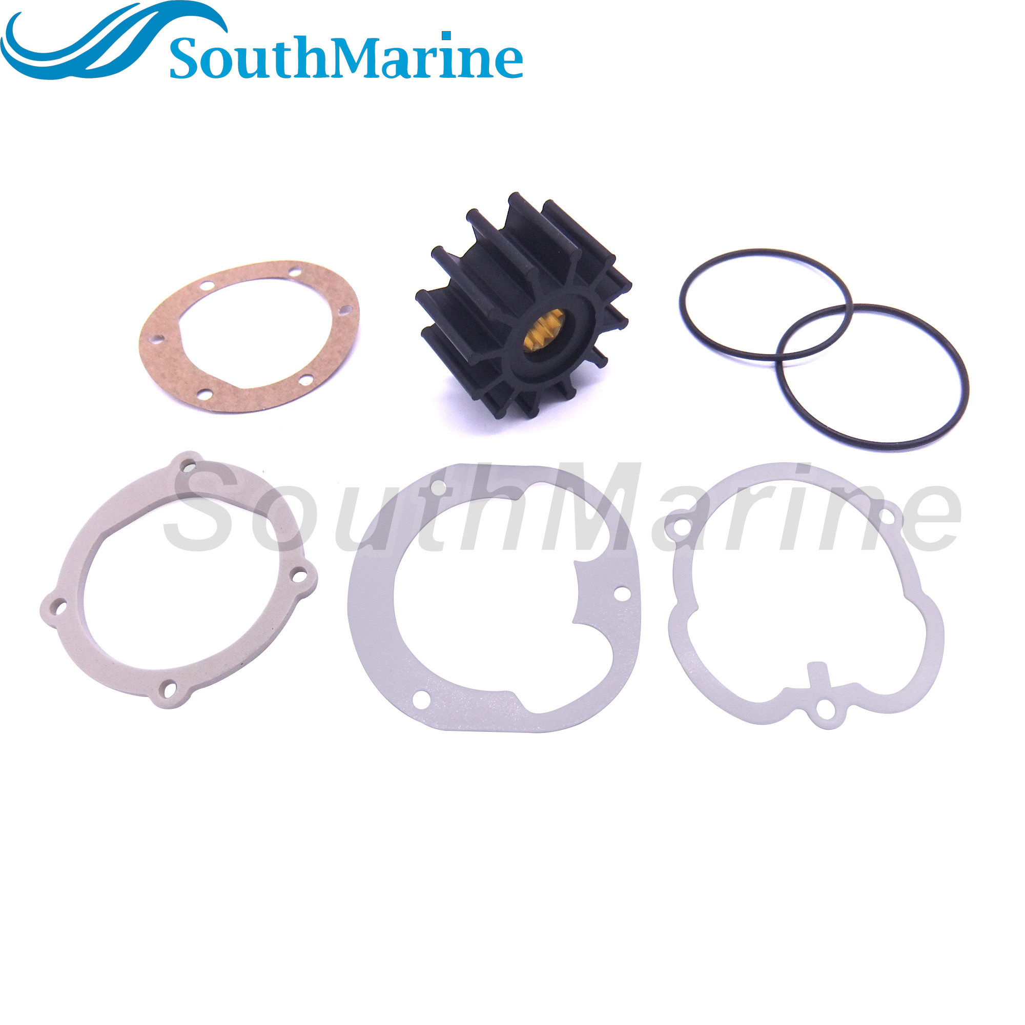 Water Pump Impeller for Johnson 09-1027B-1 18-3081 /for OMC 3588256 / for Jabsco 1210-0001 /for Yanmar 129670-42531 129470-42530
