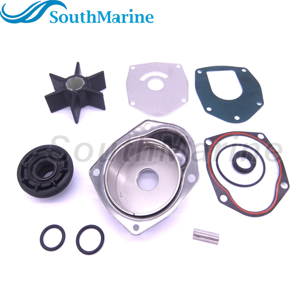 Boat Motor 817275A5 Water Pump Repair Kit with Housing for Mercury Mariner 3.0L EFI DFI 200HP 225HP 250HP 300HP Outboard Engine